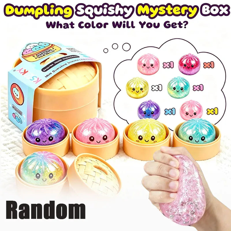 Xiao Long Bao Squishy Toy | Dumpling Stress Reliever Gift