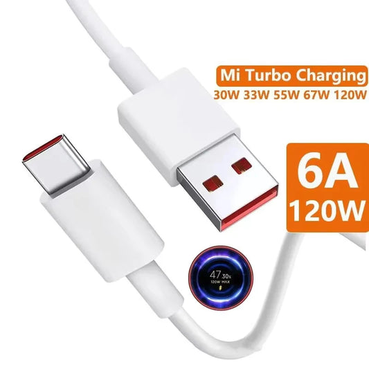 6A USB-C Fast Charging Cable | Samsung, Huawei & Xiaomi USB-C Charging Cable Peaceful Pleasures Health and Wellness