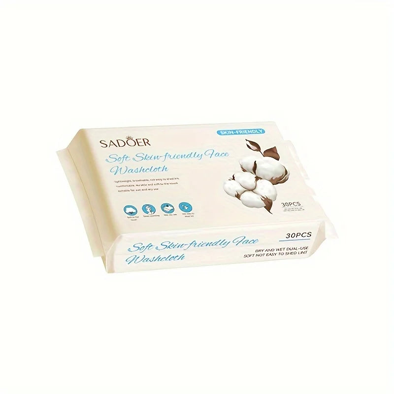 Skin Friendly Mask Towel Smoke Facial Cleansing Daily Makeup Remover Towel, Face Towel Peaceful Pleasures Health and Wellness 1bag