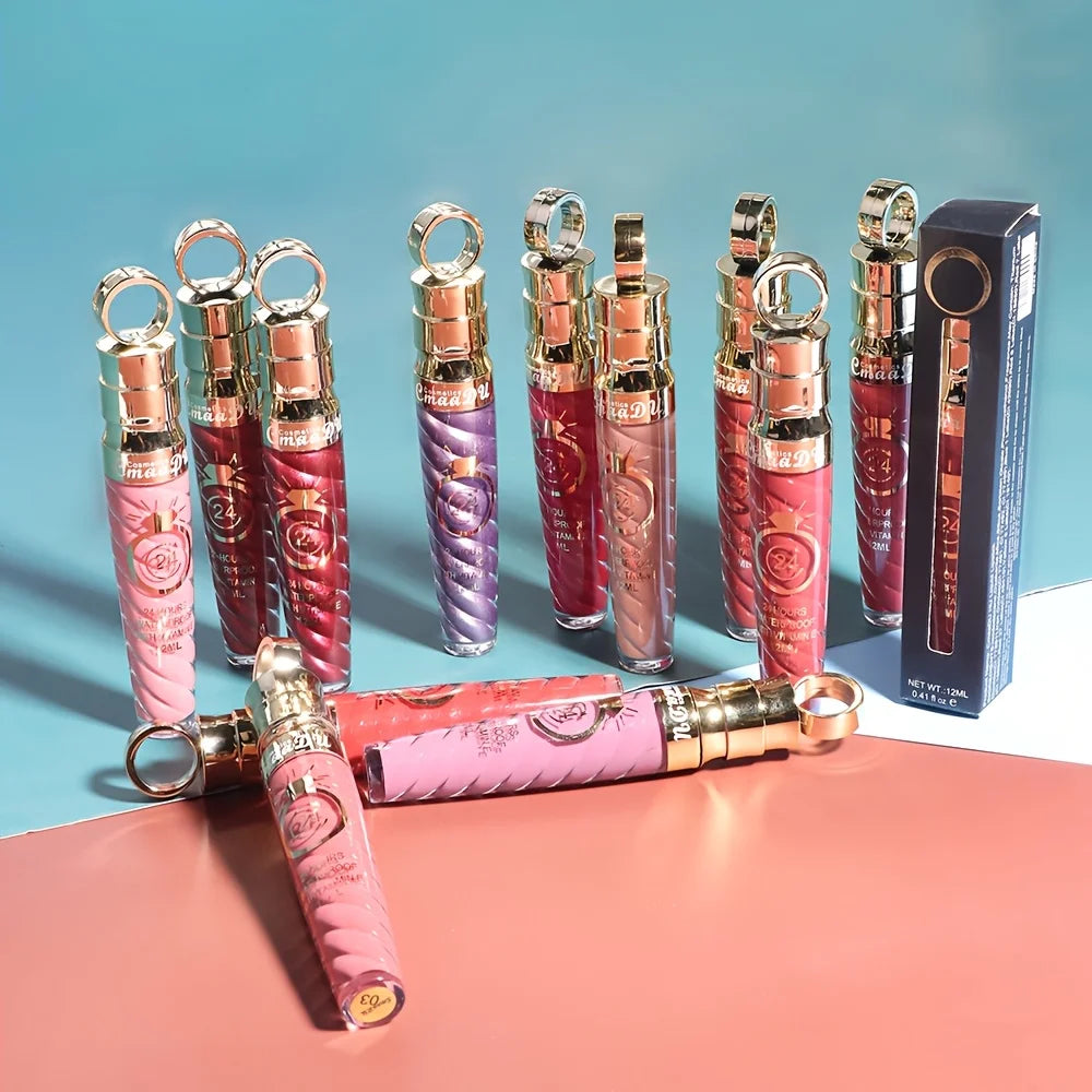 Cmaadu Matte Lip Gloss – Waterproof Long-Lasting Non-Stick