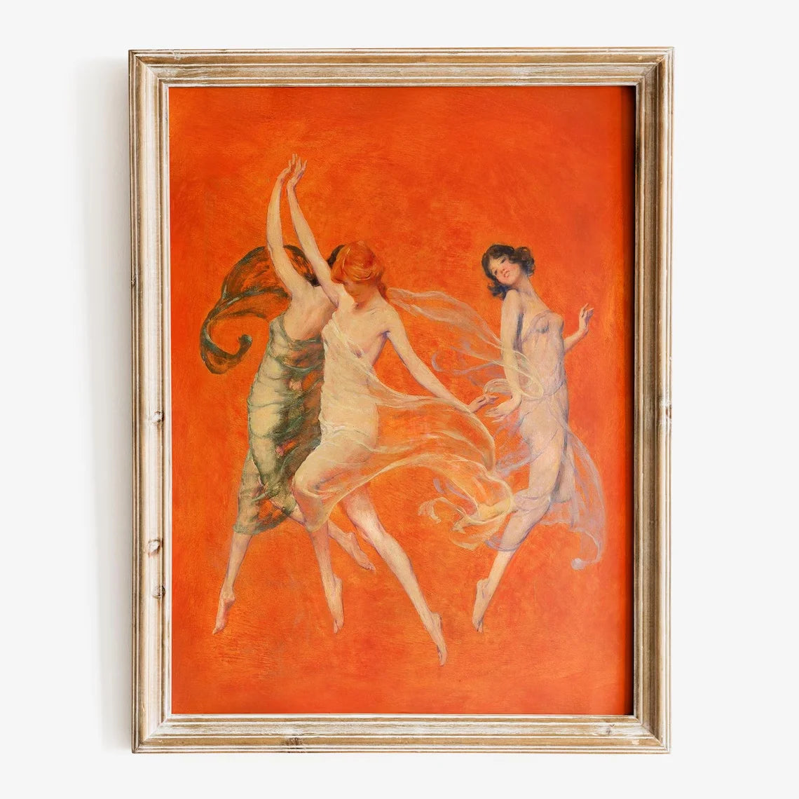 Warren B. Davis - Dance of Three Muses art print, Museum quality Fine Art Print Peaceful Pleasures Health and Wellness TR12272 50x70cm Unframed