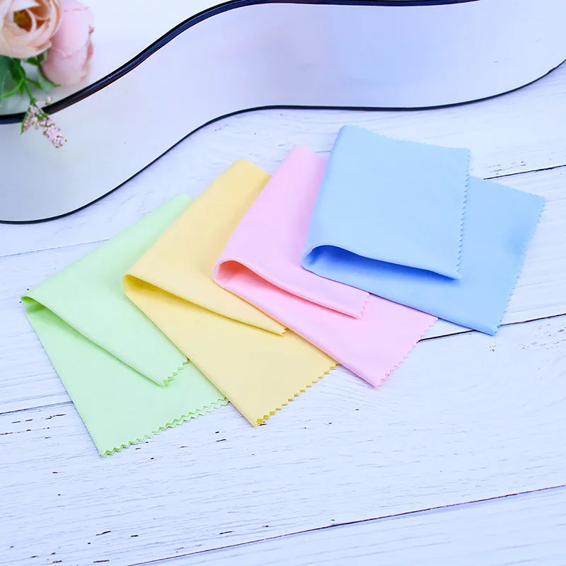 Microfiber Cleaning Polishing Polish Cloth 4 Colors Universal Musical