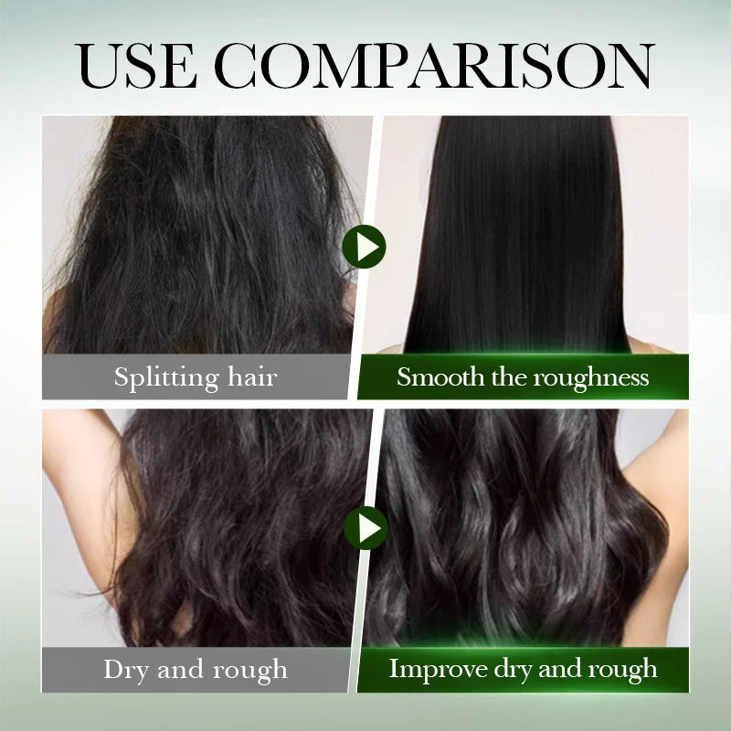 55ml Mint Rosemary Hair Care Essential Oil Hydrate Smooth Repair Hair Damage Strengthen Hair Roots Improve Hair Care Oil Peaceful Pleasures Health and Wellness