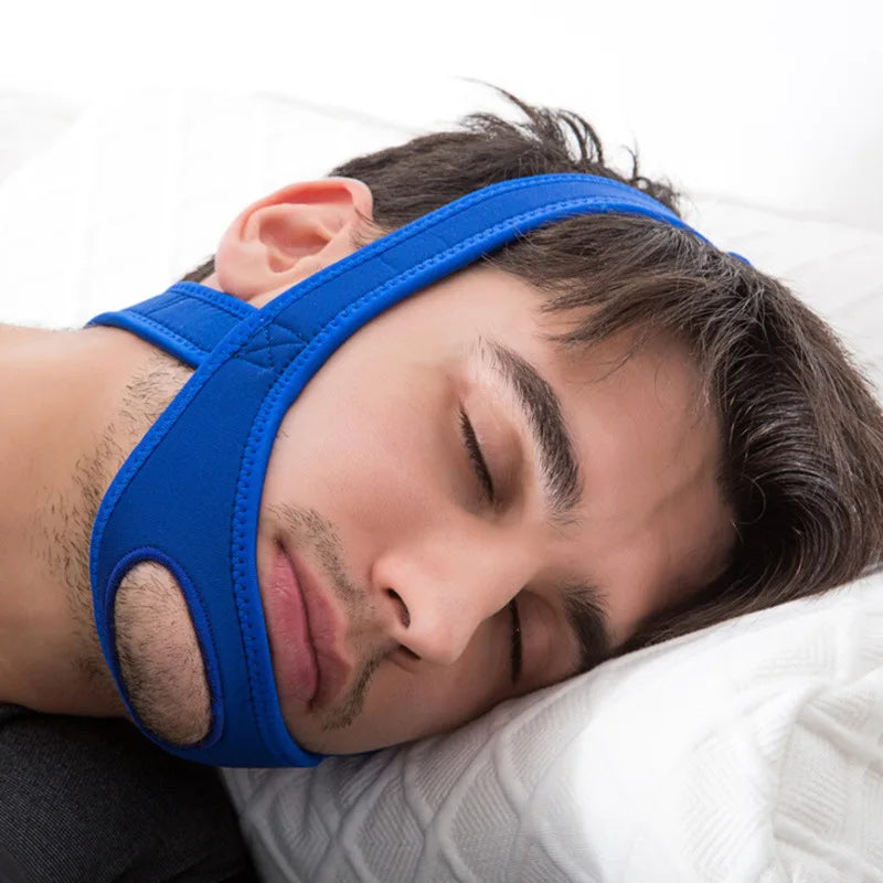 Neoprene Anti-Snore Chin Strap | Adjustable Jaw Sleep Support