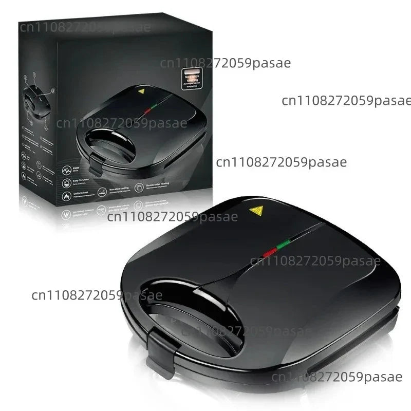 Electric Waffle Iron & Pancake Maker – Double-Sided Sandwich Toaster