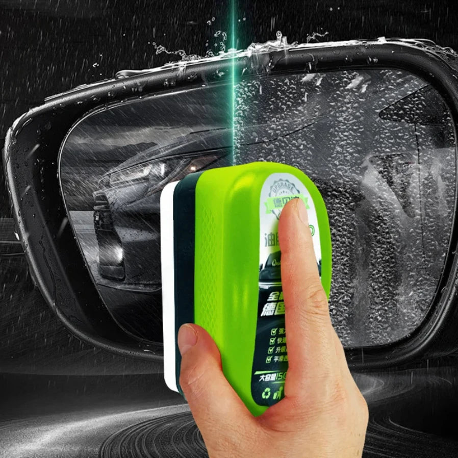 Car Windshield Oil Film Remover Sponge Cleaning Brush