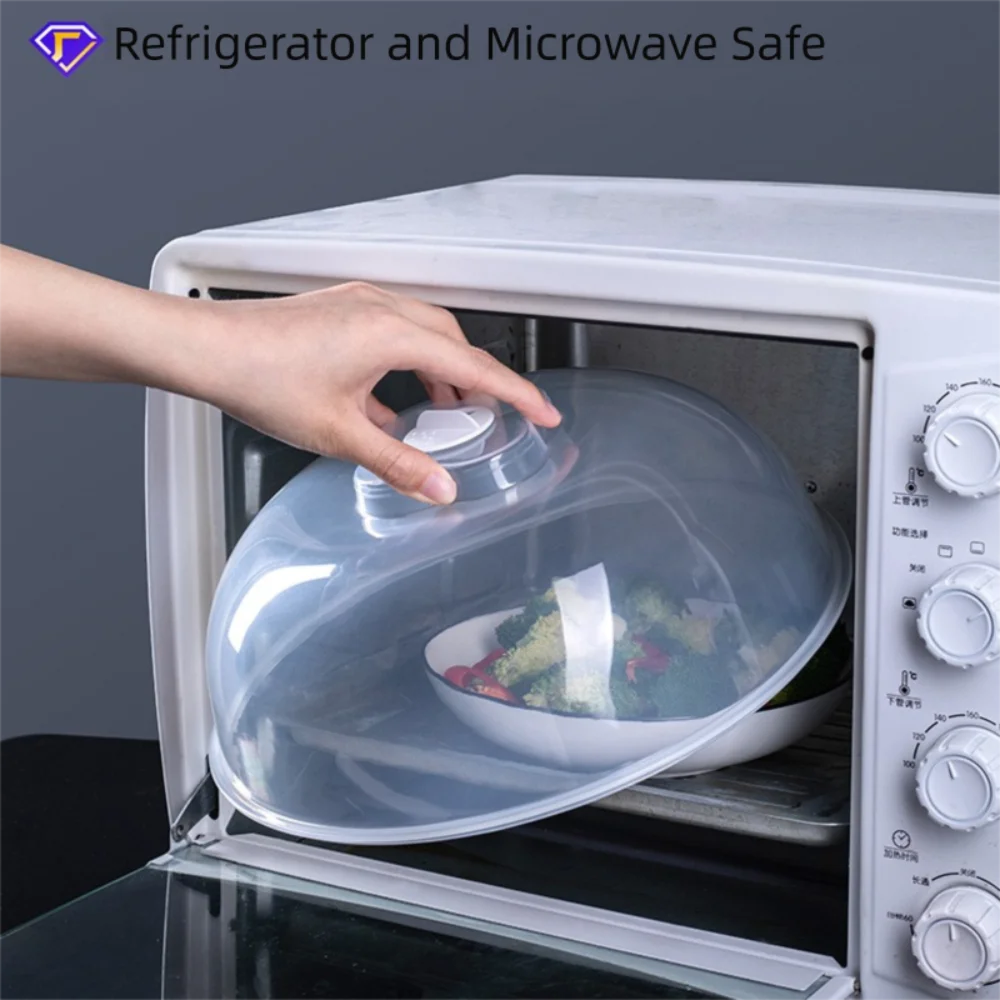 Transparent Microwave Splatter Cover | BPA-Free Dome Lid
