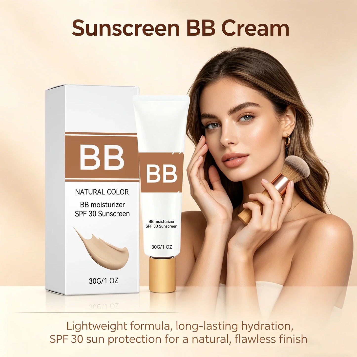 SPF 30 PA+++ Sunscreen BB Cream – Concealer & Brightening Kit