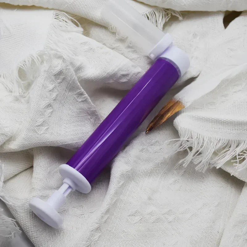 DIY Cake Spray Gun Manual Cake Coloring Duster Airbrush Pump cake Peaceful Pleasures Health and Wellness purple
