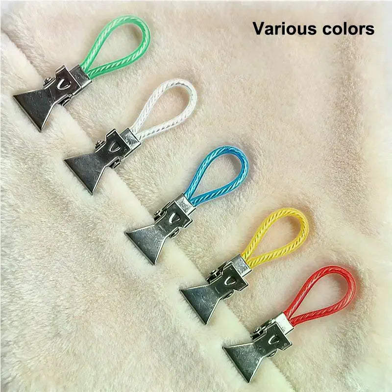 Colorful Stainless Steel Towel & Shower Curtain Clips Hook Clips Peaceful Pleasures Health and Wellness