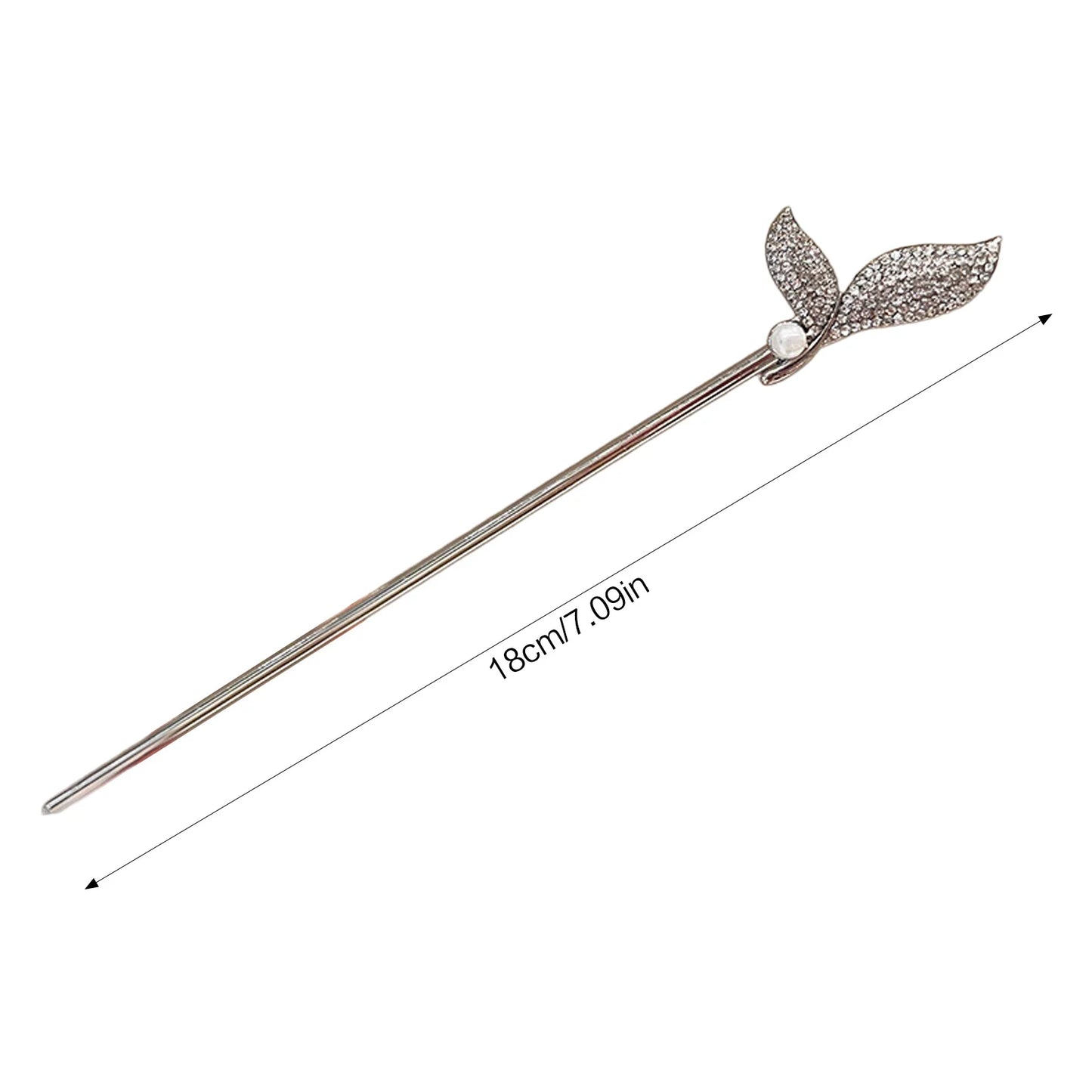 Pearl Mermaid Hairpin Elegant Alloy Accessory for Weddings Parties Women Everyday Use Peaceful Pleasures Health and Wellness