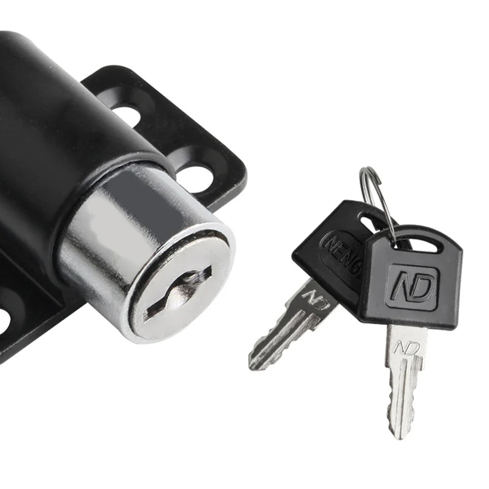 Sliding Door Window Lock with 2 Keys | Child Safety Antitheft