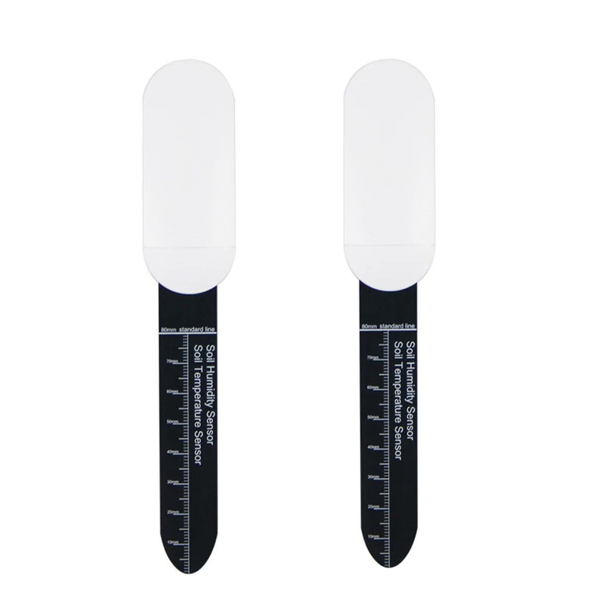 Soil Water Tester Sensor Detector Monitor Global Version For Tuya Home Assistant Temperature and Humidity Detector Flower Care Peaceful Pleasures Health and Wellness 2 pcs white