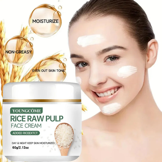 Rice Bran & Ceramide Face Cream – Brightening Moisturizer 60g Brightening Face Cream Oasis Select