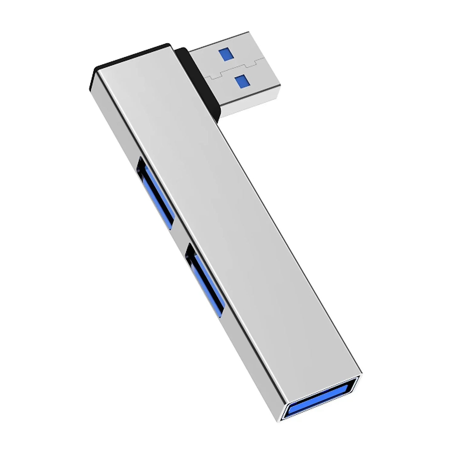 3 in 1 USB HUB OTG USB 3.0/Type-C 3.0 To 3 USB USB Splitter Hub Speed 5.0Gbps 3 Port Type C HUB for PC Laptop Notebook Peaceful Pleasures Health and Wellness USB-silver