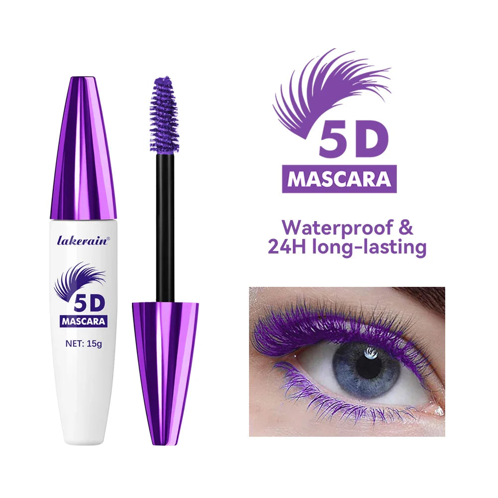 5D Waterproof Mascara – Lengthening, Volumizing & Long-Lasting