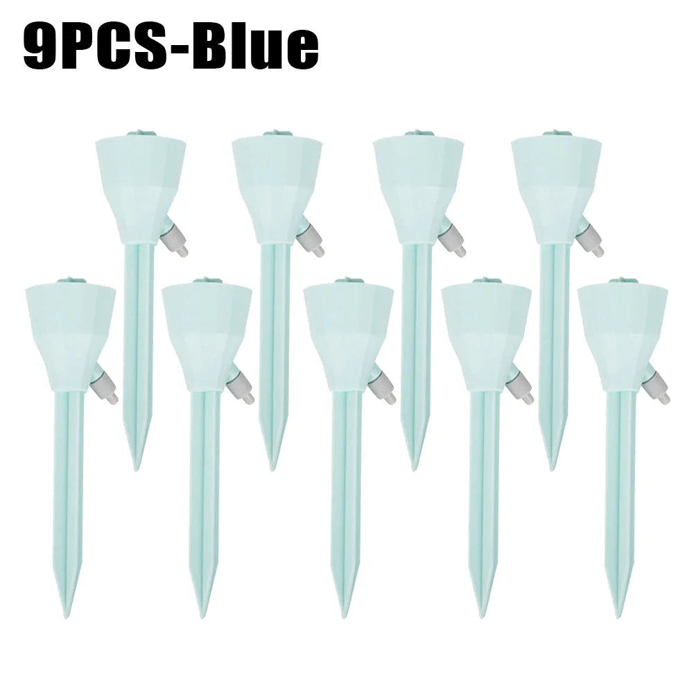 Adjustable Self-Watering Drip Spikes for Indoor & Outdoor Plants