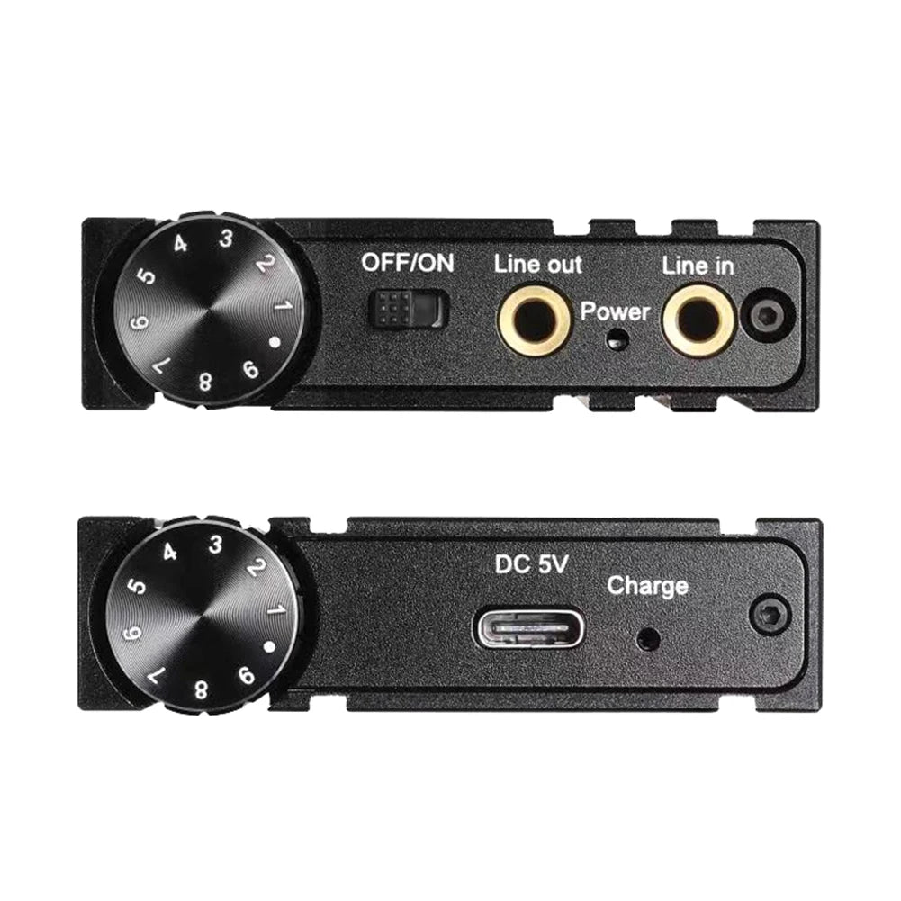 HiFi Headphone Amplifier Bluetooth 5.0 | 16–600Ω Bass & Volume Peaceful Pleasures Health and Wellness