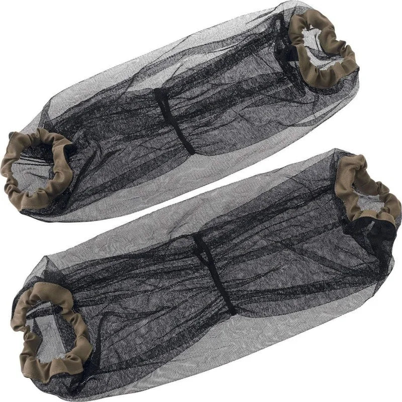 Outdoor Mosquito-proof Sleeves, Camping Mosquito-proof Arm Covers, Net Covers, Breathable Fishing Sleeves, Mosquito Repellent Peaceful Pleasures Health and Wellness Black-1pair M