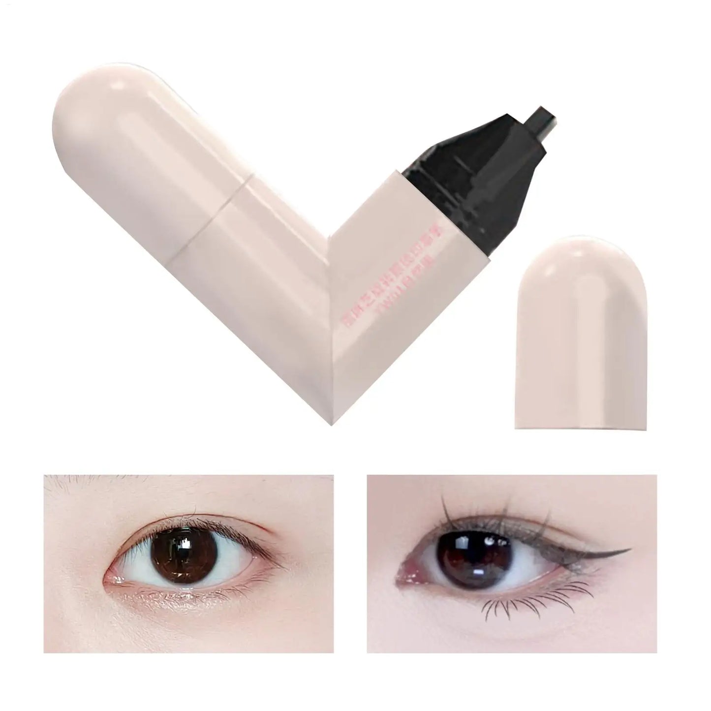 Double-Tip Winged Eyeliner Stamp – Waterproof & Quick-Dry