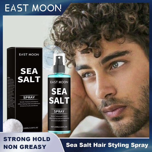 East Moon Sea Salt Hair Spray – Strong Hold Curl Enhancer 100ml Hair Styling Spray Peaceful Pleasures Health and Wellness Default Title