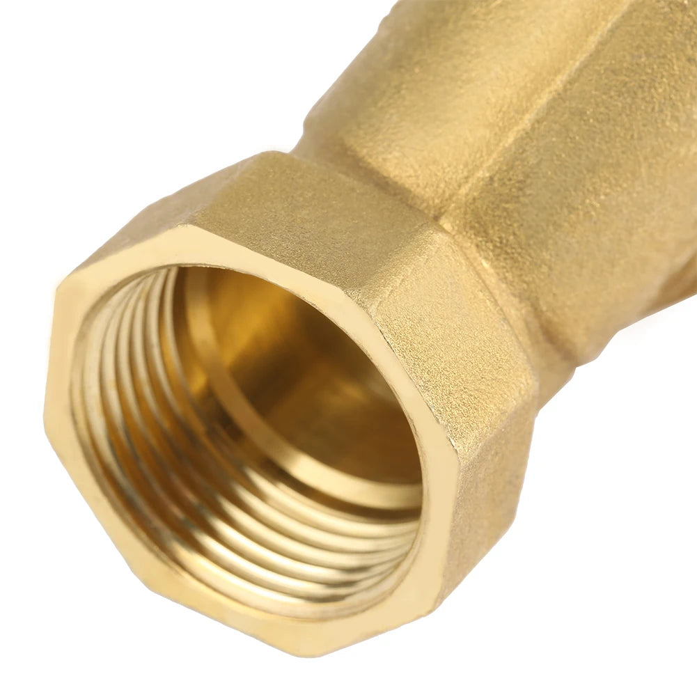 Brass Strainer Filter Valve Connector Quality Brass Durability Female Thread Strainer for Oil Water Industry Professional Use Peaceful Pleasures Health and Wellness