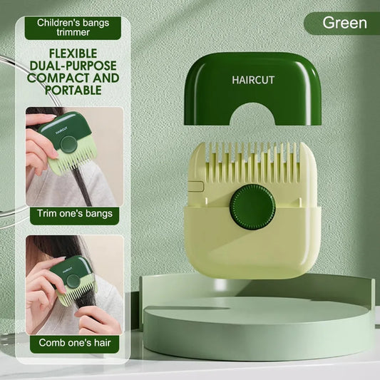 Hair Cutting Trimmer Combs 2 In 1 Double Sided Manual Bangs cutter shaving Remover Thinning Beauty Hair Cut styling Accessorie Peaceful Pleasures Health and Wellness