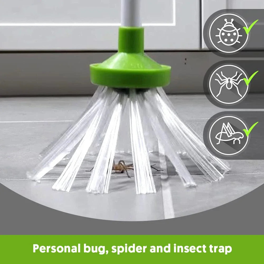 Foldable household tool spider catcher clip insect catcher cute catcher Abs household outdoor Peaceful Pleasures Health and Wellness