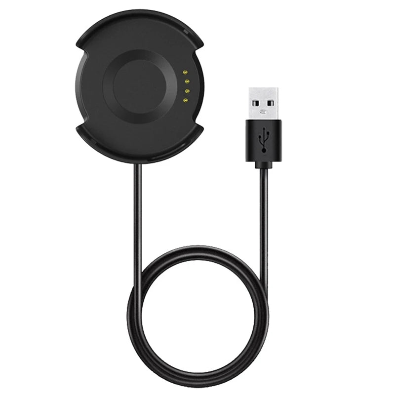 for Amazfit Verge A1811 Charger Cable Smart Watch Replacement Charging Cable For Amazfit Verge Lite A1801 USB Chargers Dock Peaceful Pleasures Health and Wellness black