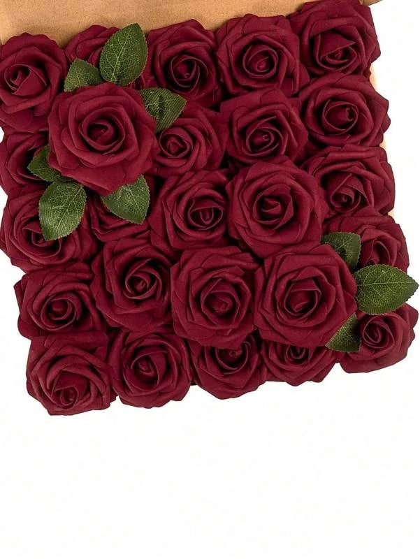 PE Foam Artificial Roses 5/10pcs | Wedding Valentine's Bouquet