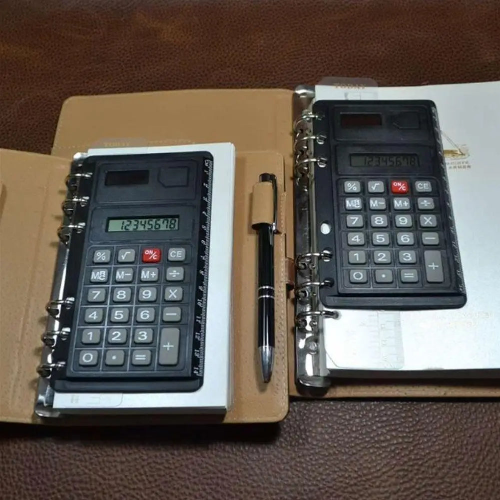 Multifunction Binder Calculator with Ruler & Calendar | 8-Digit