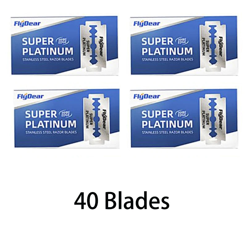 Men's Stainless Steel Double-Blade Safety Razor | Classic Manual