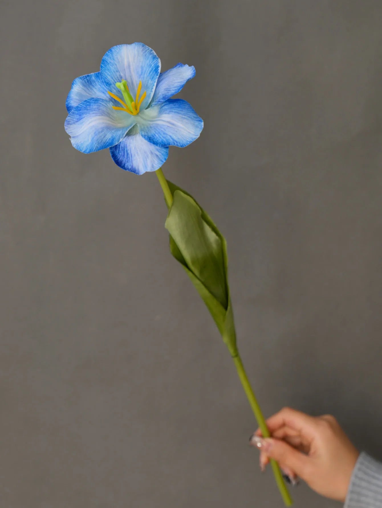 Silk Tulip Long Branch Artificial Flower | Home Decor