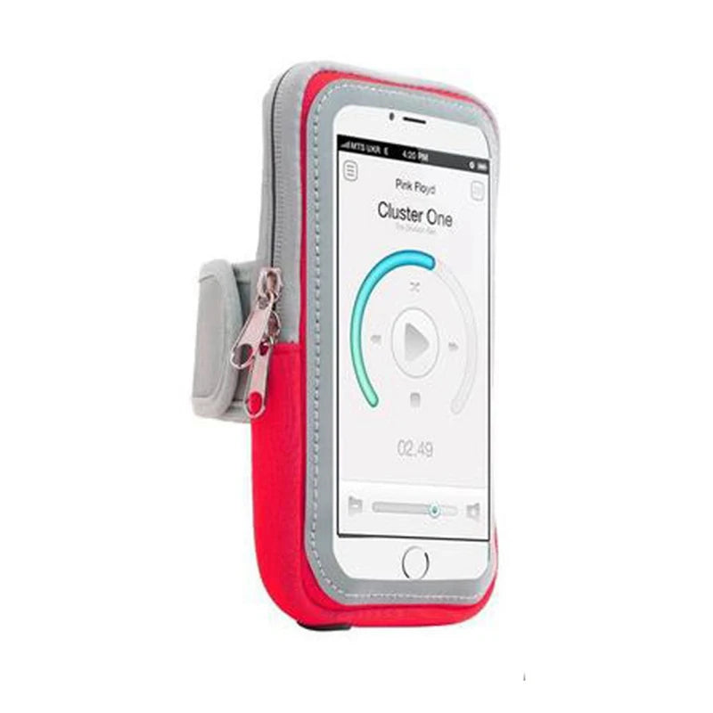Sports Bag for Mobile Phone Armband For Jogging Iphone 14 Pro Max Case mp3/mp4 Bags Cell Phone Accessories Woman Breathable Peaceful Pleasures Health and Wellness Rose red(5.5 inch)
