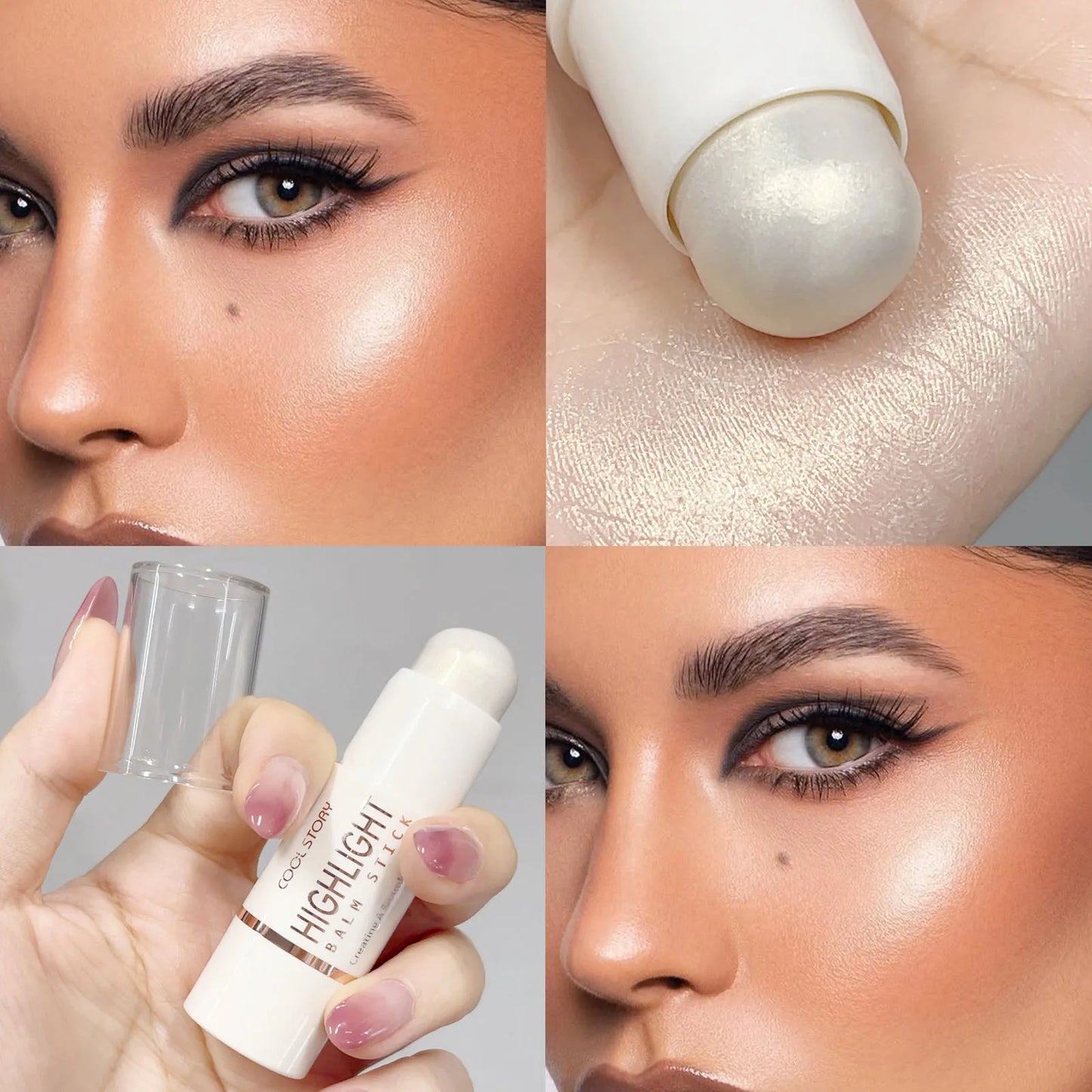 Contour Bronzer & Shimmer Highlighter Stick | Blush Bar