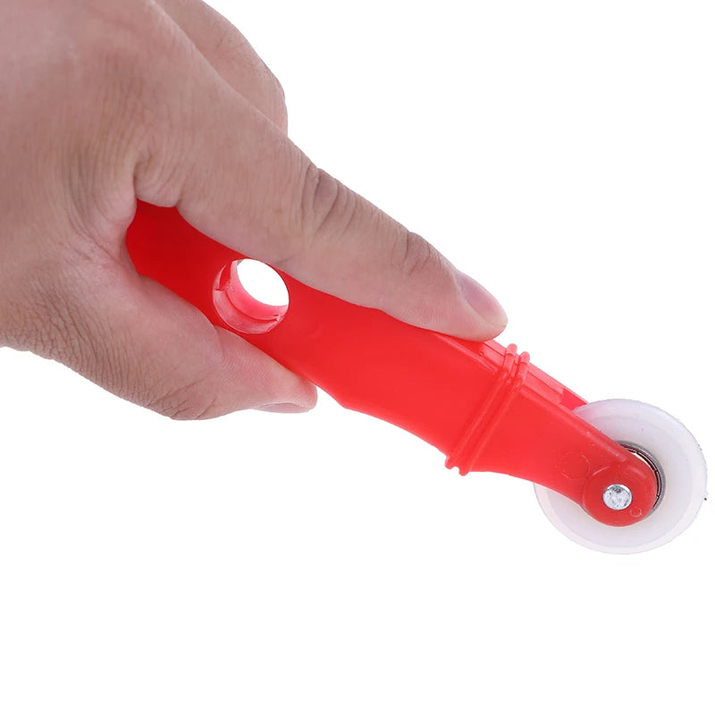 Red Nylon Handle Window Mesh Roller Window Install Tool DIY Screen Door Installation Hand Spline Roller Rolling Tool Peaceful Pleasures Health and Wellness