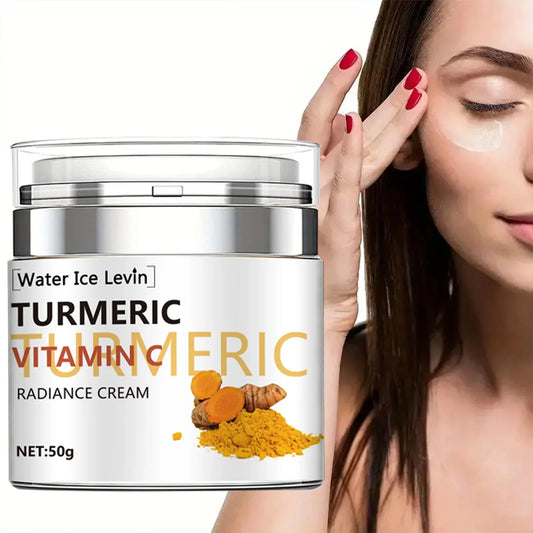 Turmeric Vitamin C Face Cream – Retinol & Hyaluronic Acid Face Moisturizer Cream Peaceful Pleasures Health and Wellness