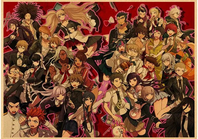 Kyouko Kirigiri Danganronpa Canvas Wall Art Anime Poster