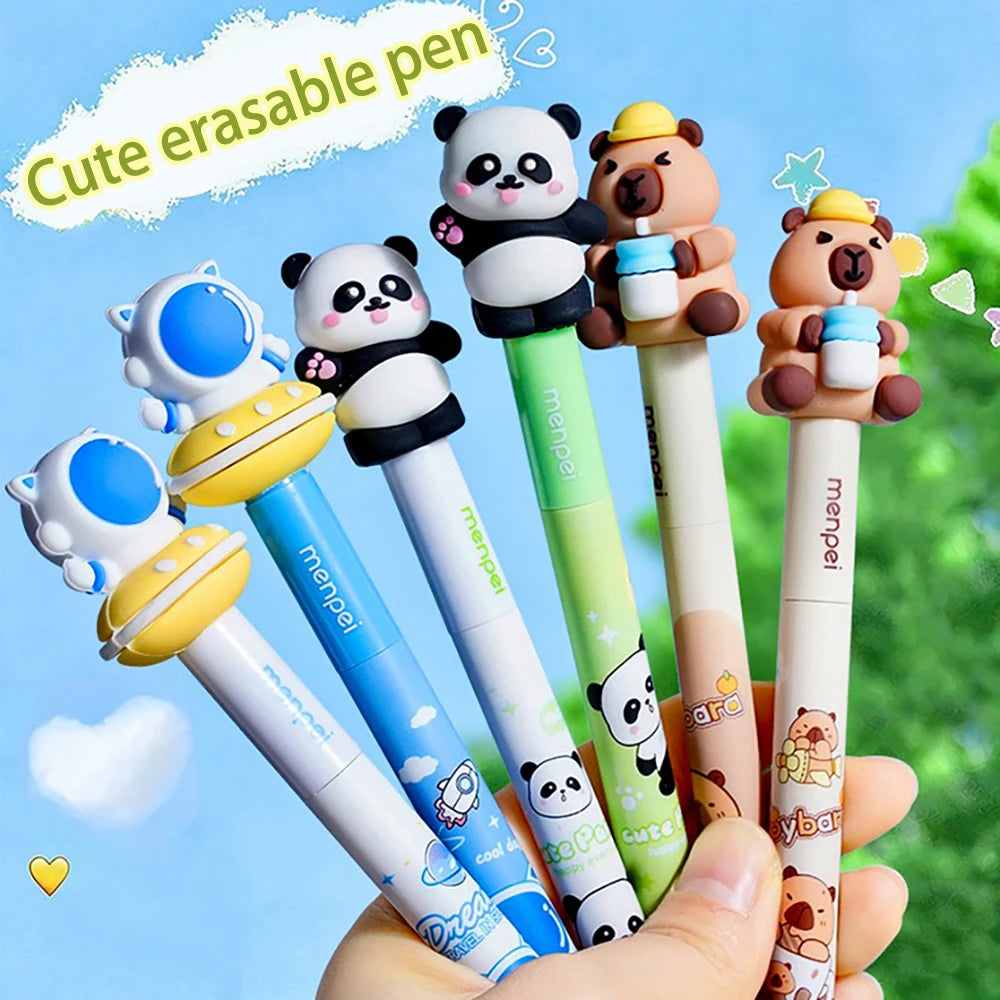 Twisted Erasable Pen Aesthetic Neutral Creative Student Stationery