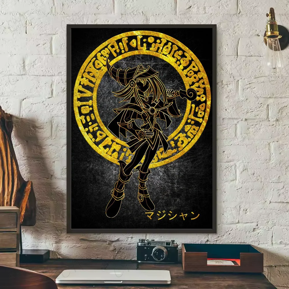 Yu-Gi-Oh! Classic Anime Poster HD Waterproof PVC Wall Art Anime Wall Poster Peaceful Pleasures Health and Wellness z5 15X20cmNoframe