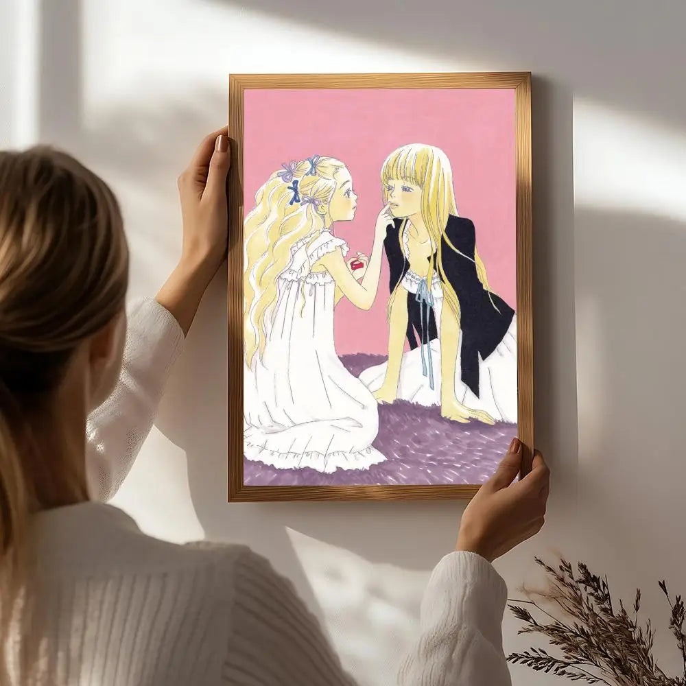 Honey and Clover Anime Poster – HD Waterproof Wall Art Anime Wall Poster Peaceful Pleasures Health and Wellness White8 30X40cmNoframe