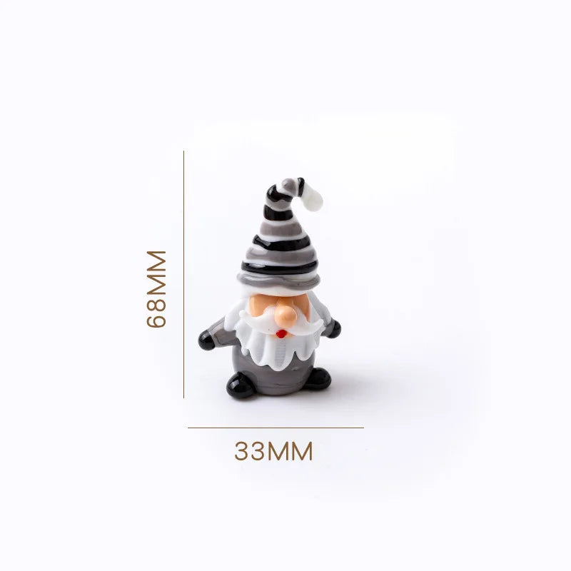 Glass Crystals Christmas Tree Figurine Statue Table Ornaments Christmas Tree Miniature Mini Handmade Crystals Ornaments decor Peaceful Pleasures Health and Wellness SD00992