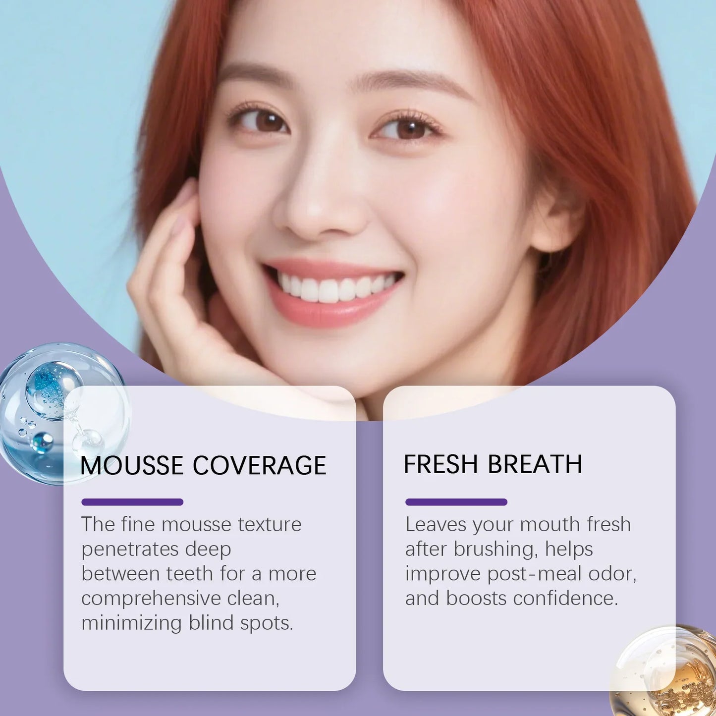 FEIMUKO 9D Whitening Mousse Toothpaste – Plaque & Stain Removal