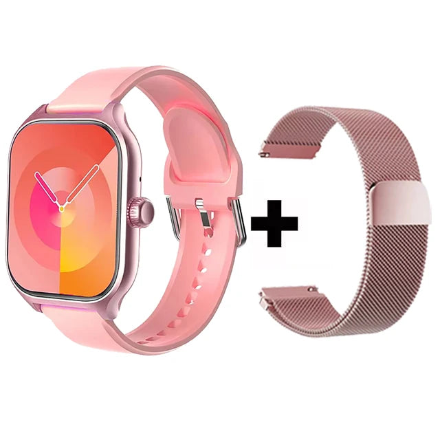 Smart Watch 2.01" HD Bluetooth Call Fitness Tracker Men Women