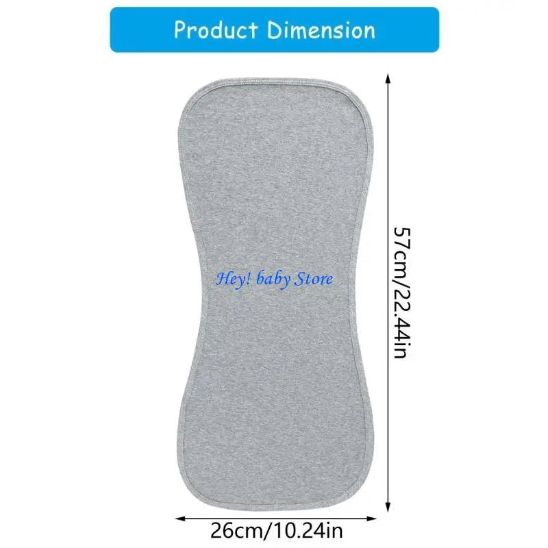Baby Burp Cloths – Soft Cotton Drool Bibs & Shoulder Pads