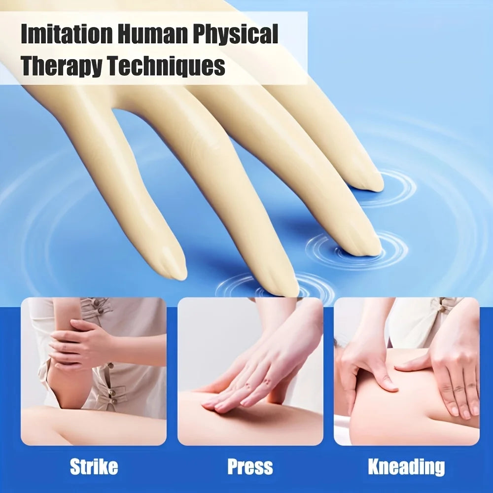 [USB Rechargeable Massager] Muscle Massager with 8 Electrodes, Tens Unit, Suitable for Full-Body and Muscle Relaxation, Portable Design, Ideal Gift for Family and Friends! Peaceful Pleasures Health and Wellness