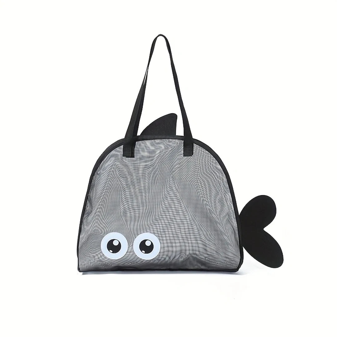 Large Mesh Beach Bag – Family Pool Tote for Toys & Travel