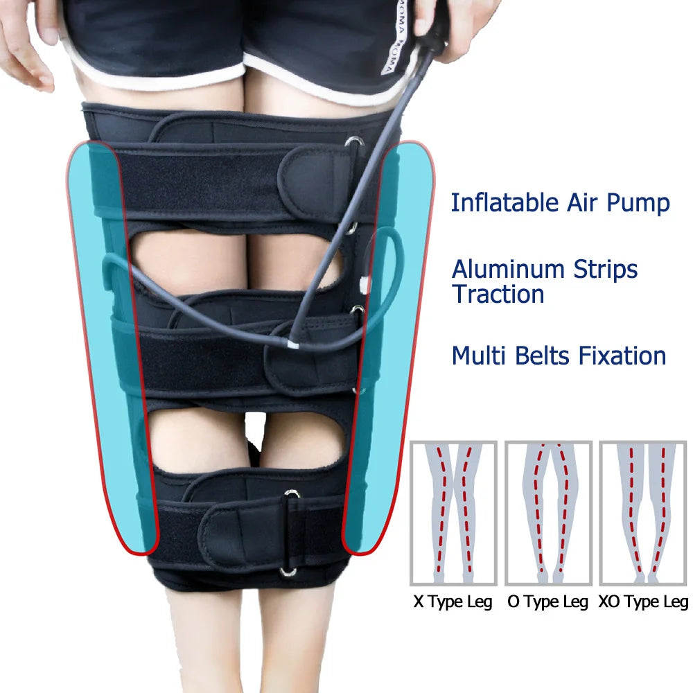 O X Legs Orthotic Corrector for Adults Leg Straightening Correction Physical Traction Leg Straightening Beauty Legs Shape Brace Peaceful Pleasures Health and Wellness