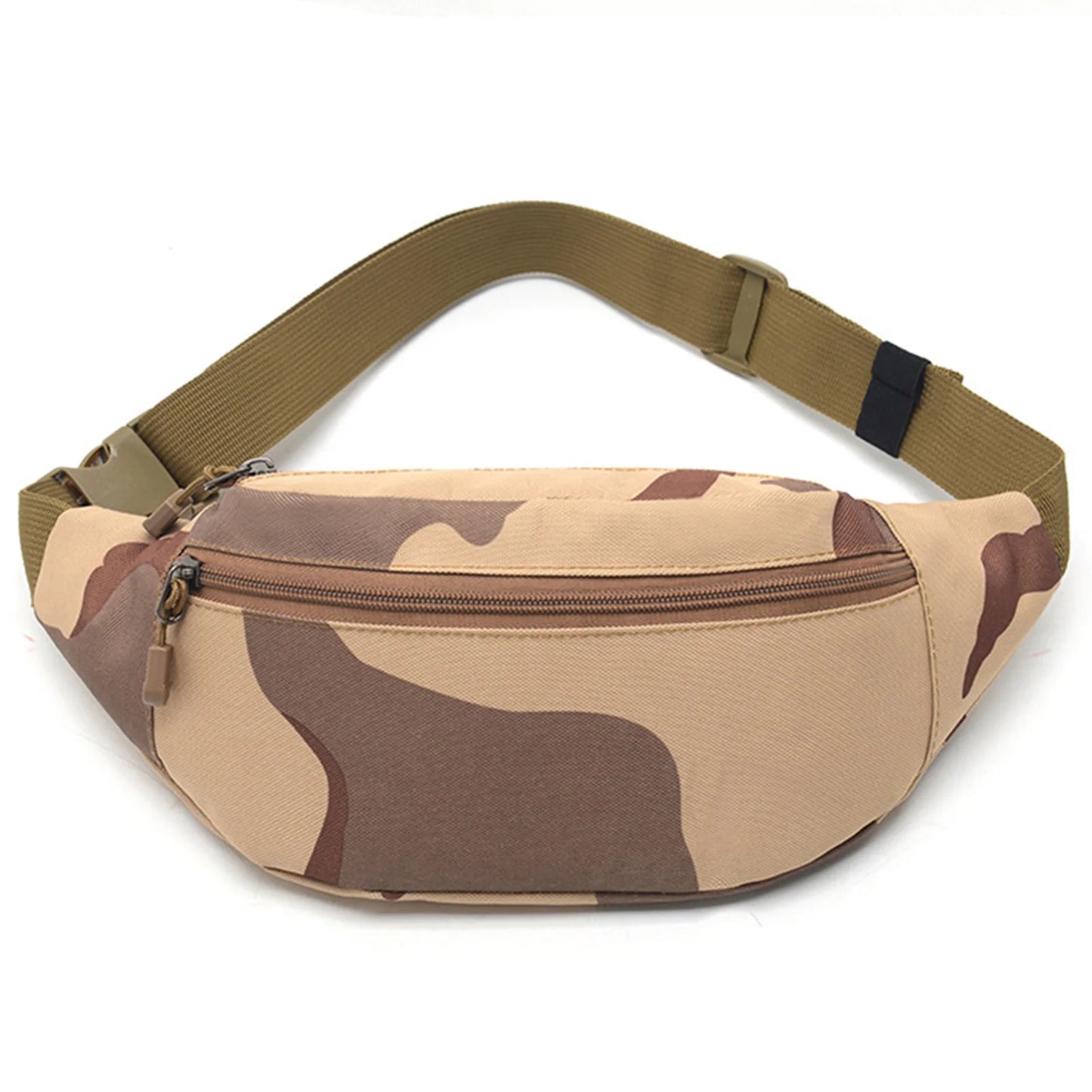 Fanny Pack Crossbody Bag Large Capacity Waterproof Crossbody Sling Bag for Running Walking Workout Peaceful Pleasures Health and Wellness E