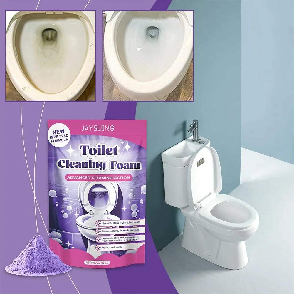100g Toilet Bowl Cleaning Powder – Descaling & Deodorizer
